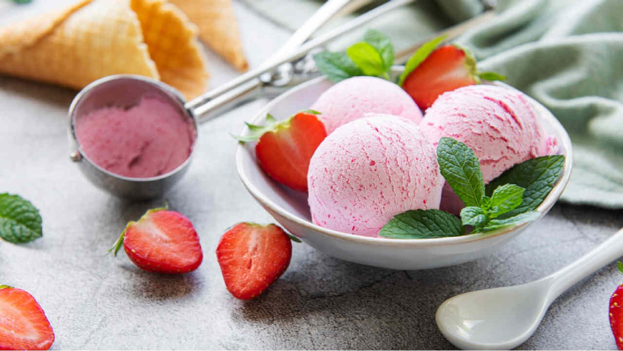 Strawberry Ice Cream