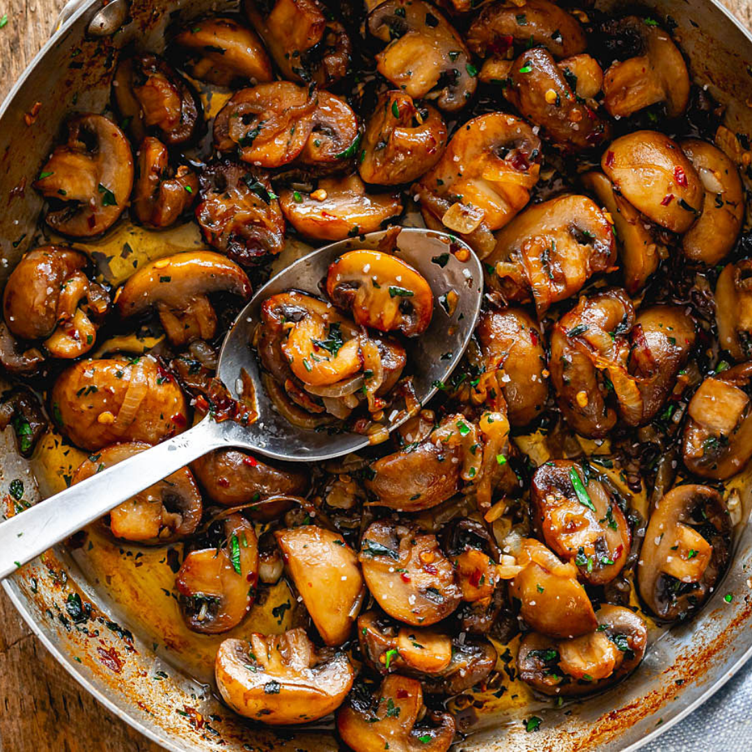 garlic mushrooms
