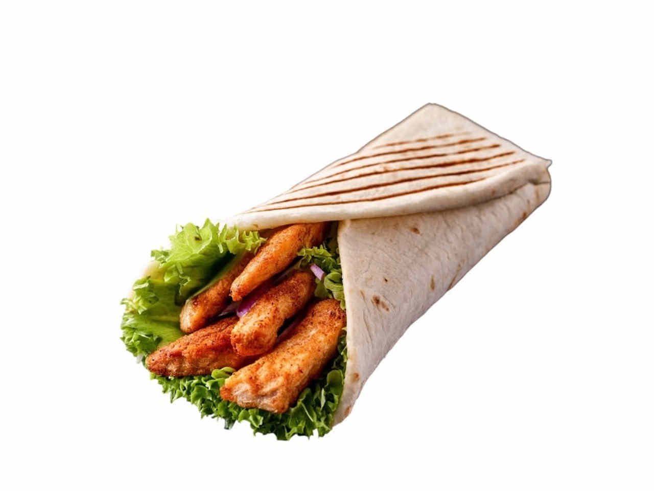 Chicken Strip Wrap Meal