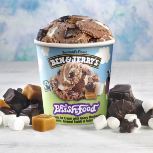 Ben & Jerrys Phish Food Ice Cream