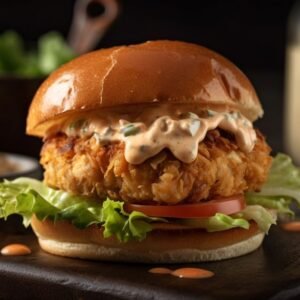 Chicken Steak Burger