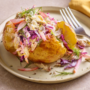 Jacket Potato With Coleslaw